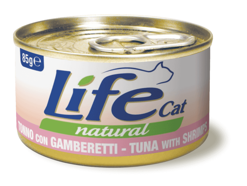CAT TONNO CON GAMBERETTI