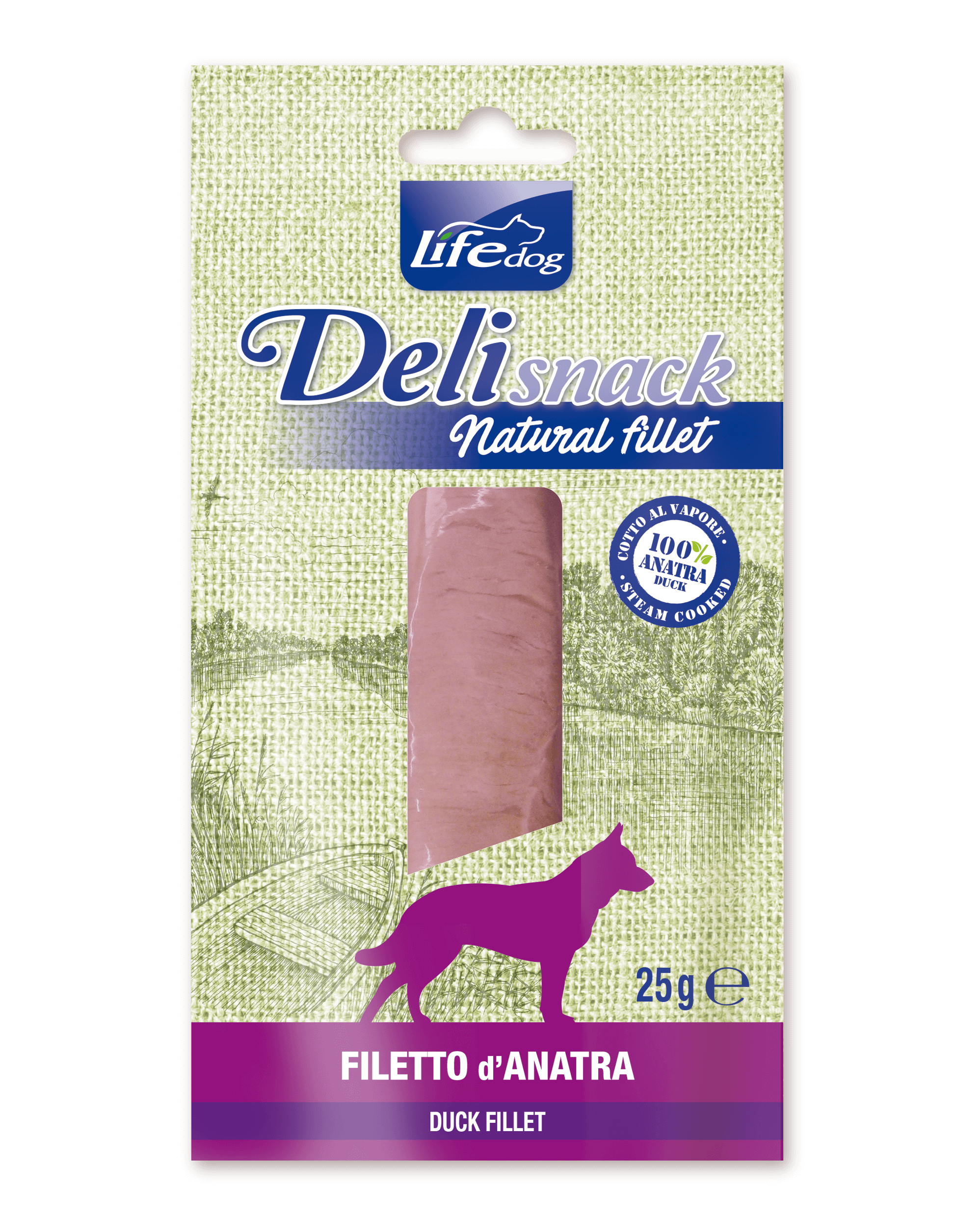 NATURAL FILLET DELI SNACK DOG_anatra