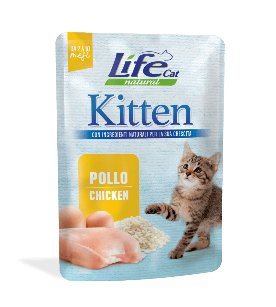 Bag 70gr Kitten with chicken - Life Natural