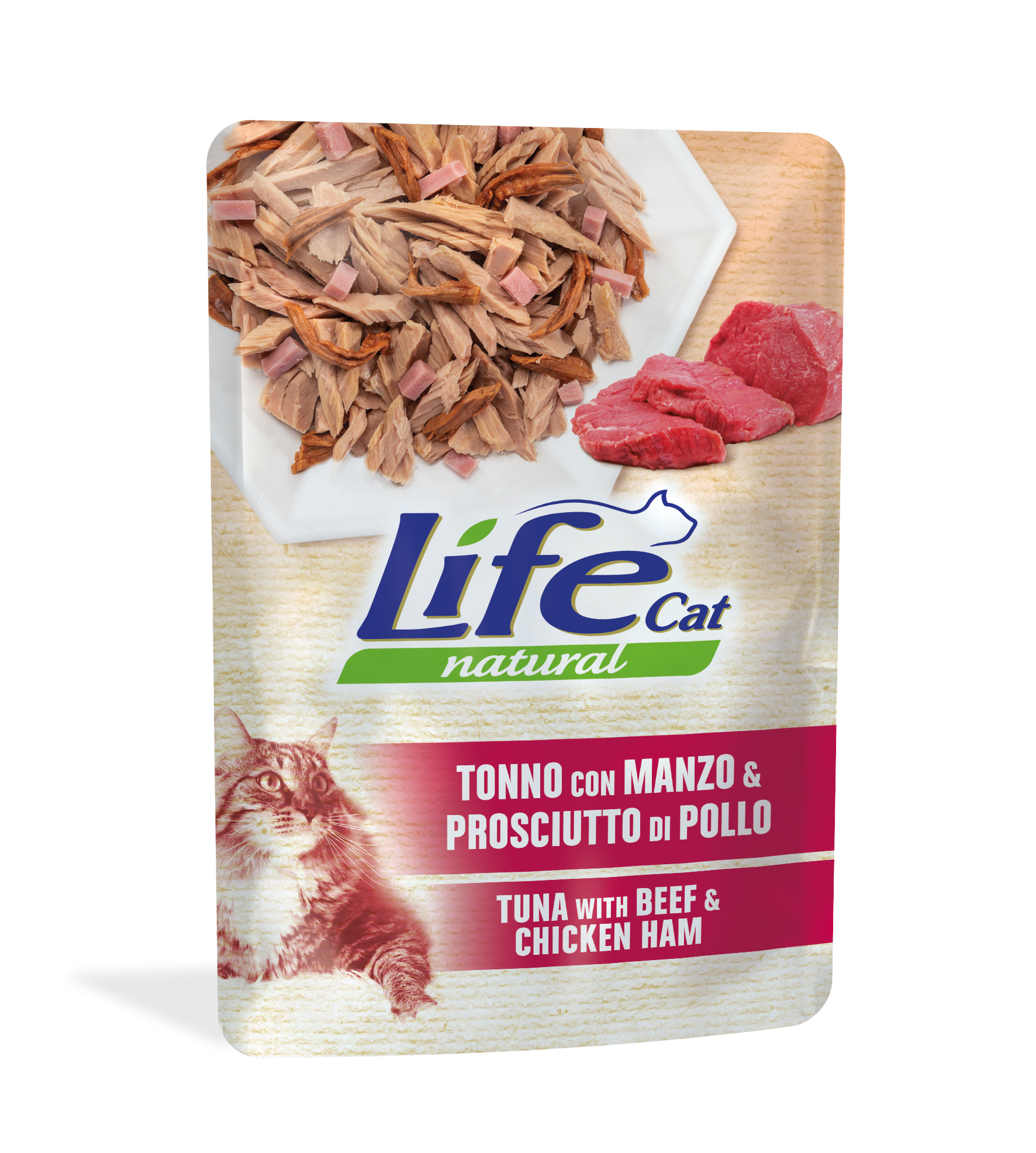 BUSTA TONNO CON MANZO E PROSCIUTTO
