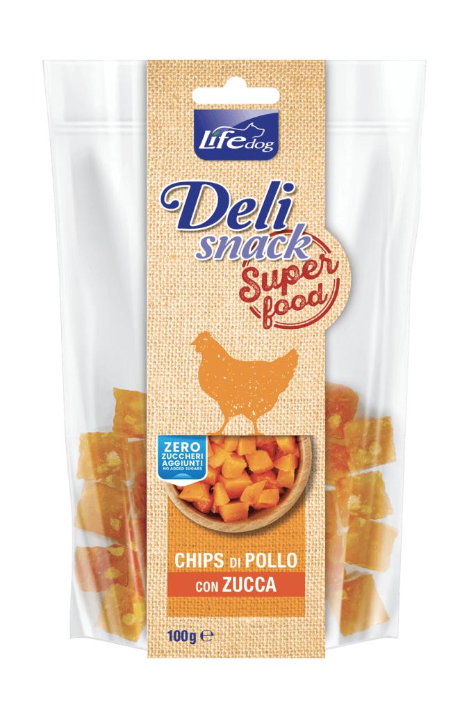 Superfood delisnack: chicken chips with pumpkin - Life Natural