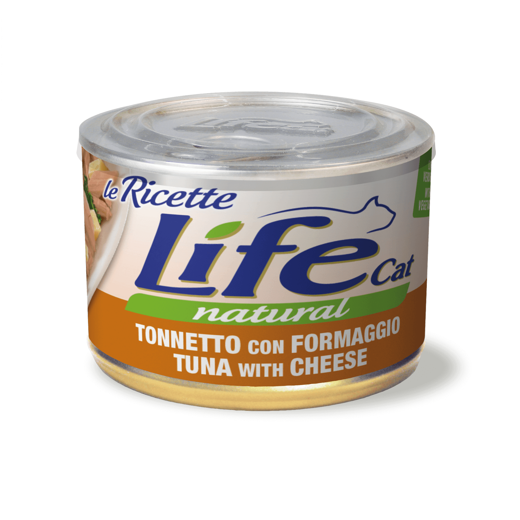 LATTINA TONNETTO CON FORMAGGIO 150g