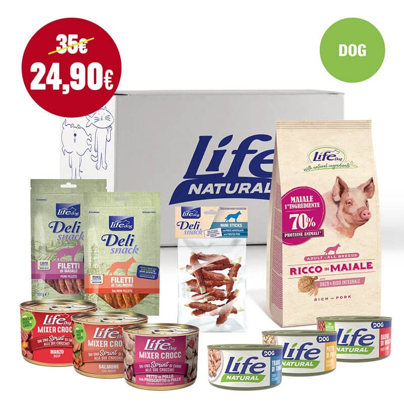 BOX DEGUSTAZIONE DOG - 33% di sconto su 35€
