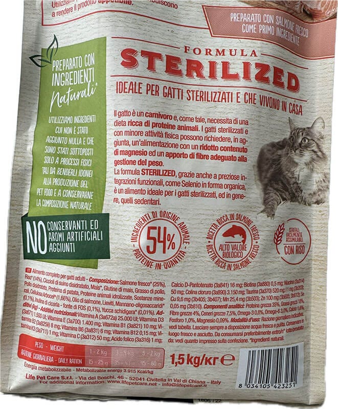 BOX SECCO GATTO - 2 CONFEZIONI DA 1,5 KG - immagine 3