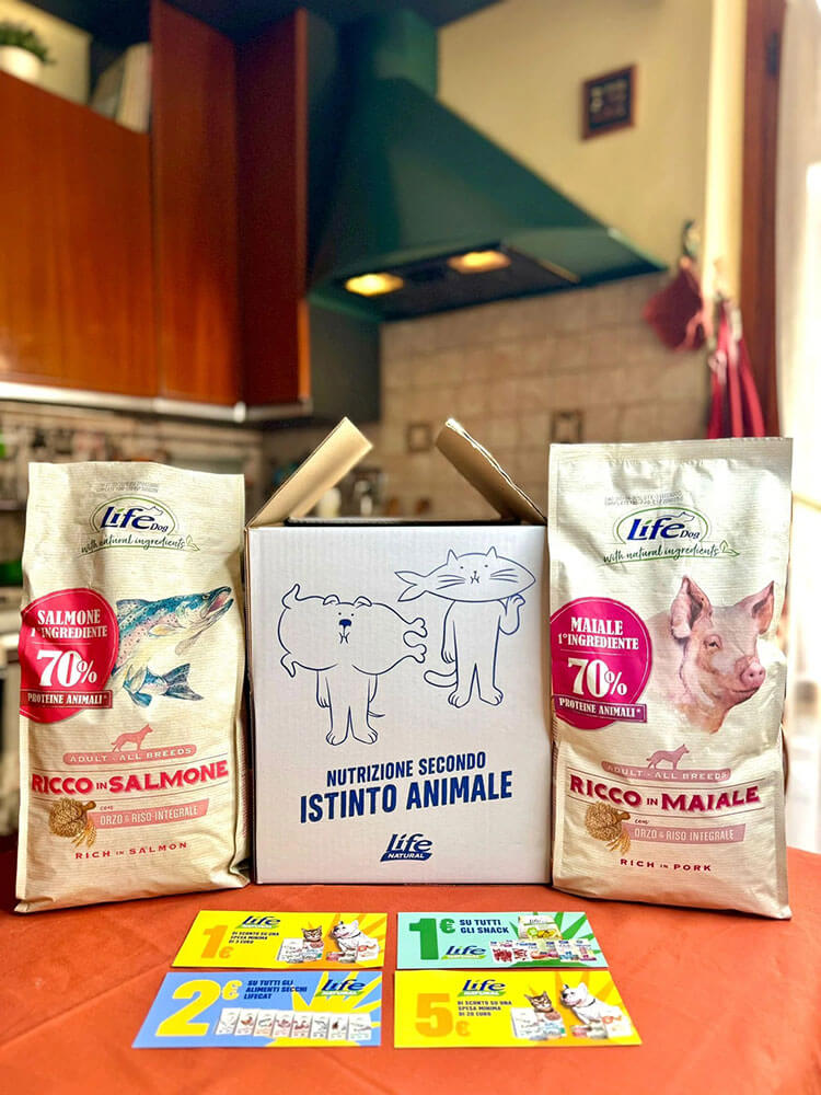 BOX SECCO CANE - 2 CONFEZIONI DA 2 KG - immagine 2